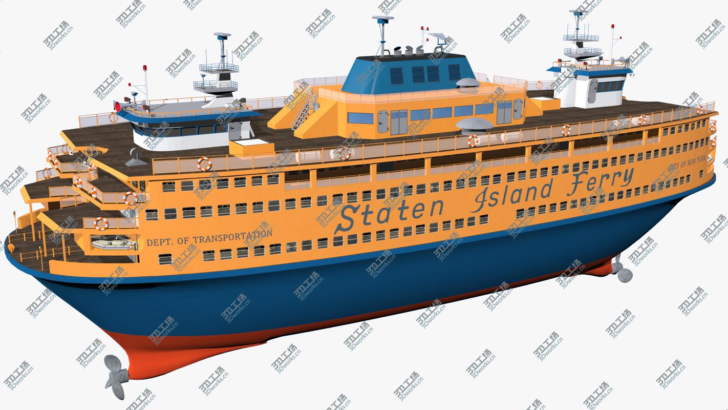 images/goods_img/20210319/3D model Staten Island Ferry New York/2.jpg